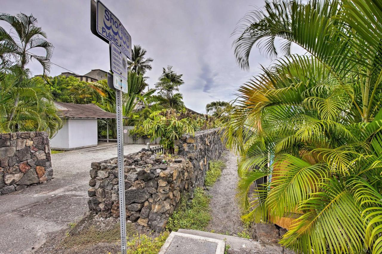 Walk To Turtle Beach From Kailua-Kona Apt! Екстер'єр фото